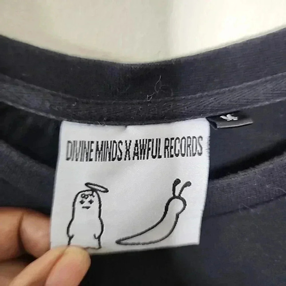 DIVINE Minds x Awful Records Long sleeve tee. Size Medium - Picture 5 of 8